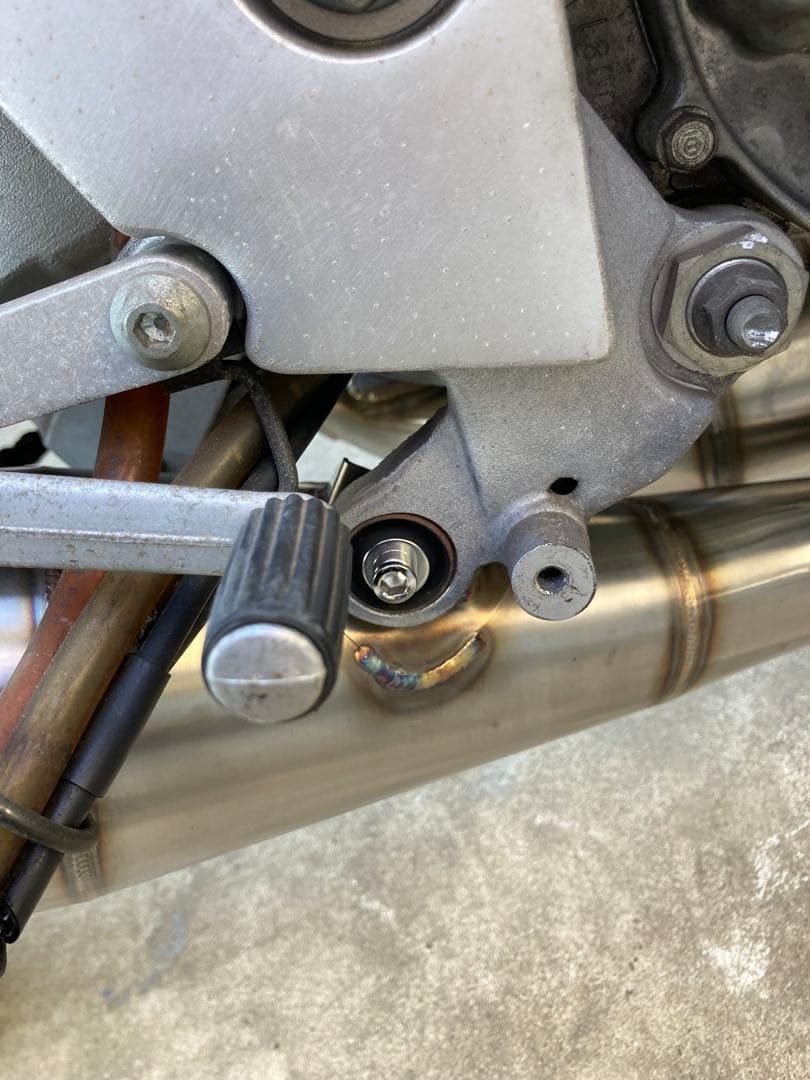 h*6様 NSR２５０Ｒ　MC28 ステンレススチール チャンバー