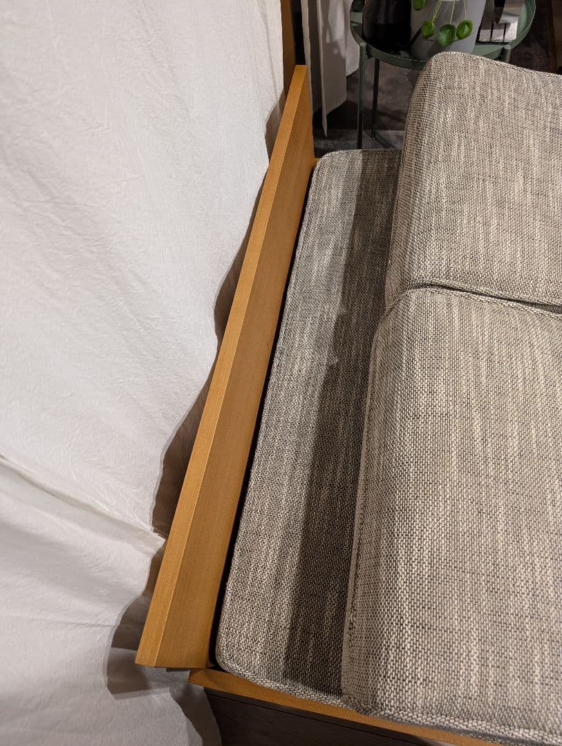 美品　ウニコ　アルベロ　2シーターソファ