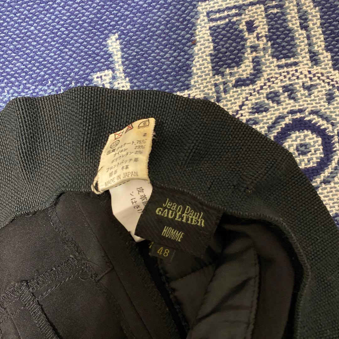 Jean Paul GAULTIER ゴルチエ スラックス　パンツ ジップ