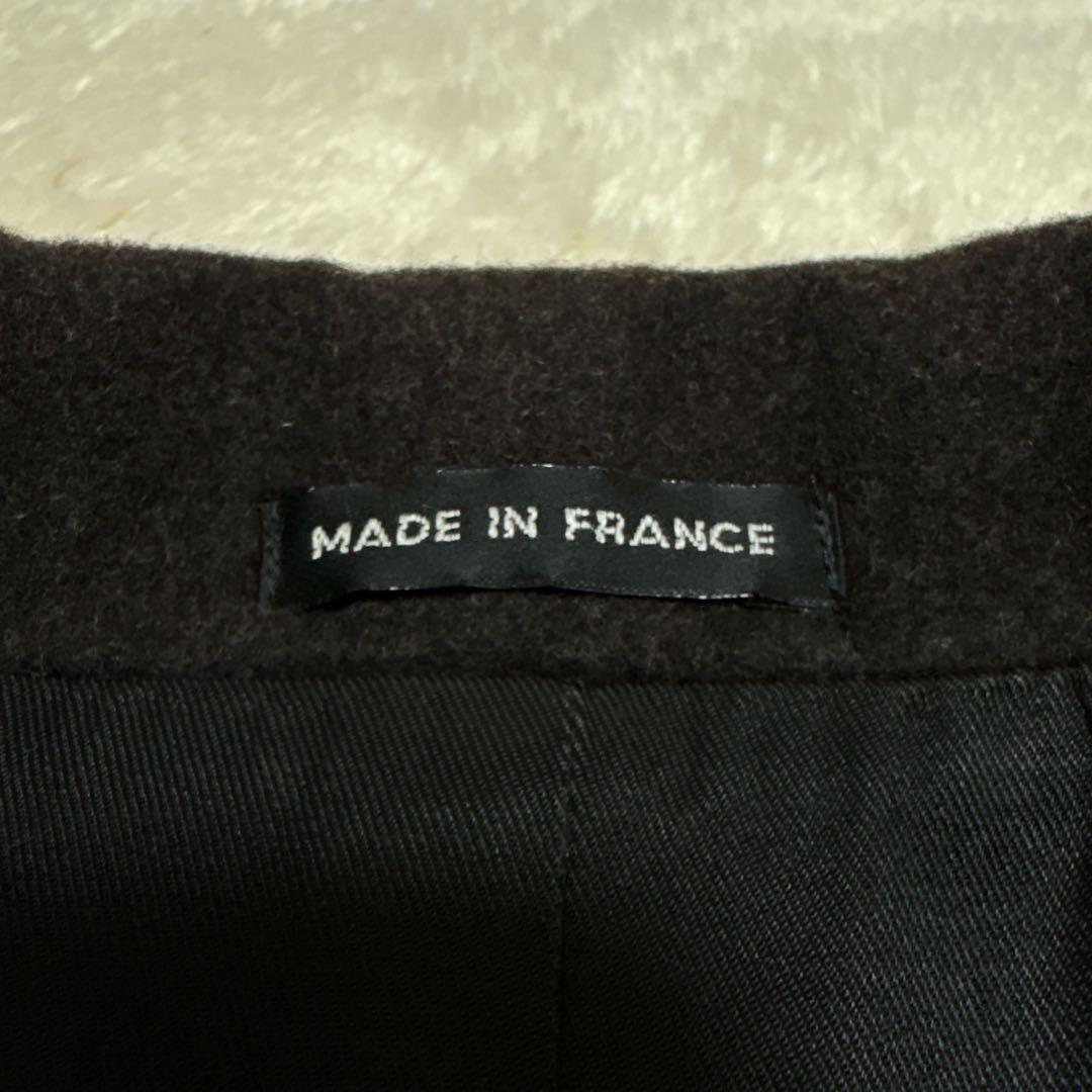 美品フランス製 90s OLD agnes b. HOMNE ウール コート 3