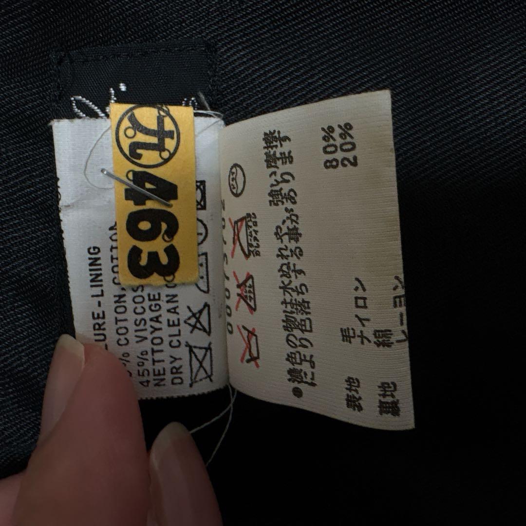 美品フランス製 90s OLD agnes b. HOMNE ウール コート 3