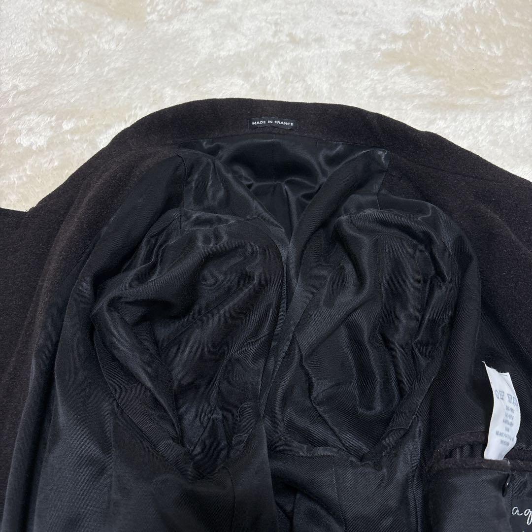 美品フランス製 90s OLD agnes b. HOMNE ウール コート 3