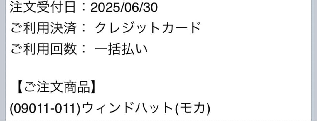 サンバリア100 ウインドハットモカM