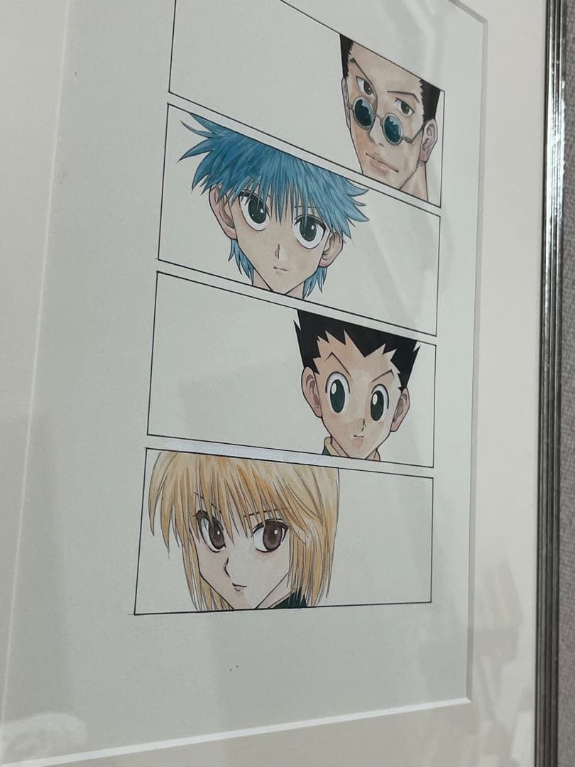 【年内のみ値下げ】『HUNTER×HUNTER』額装高精細複製原画 特典あり