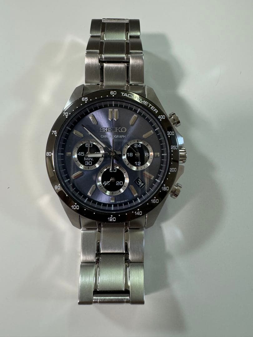 SEIKO メンズ腕時計 セイコー クオーツクロノグラフ SBTR027