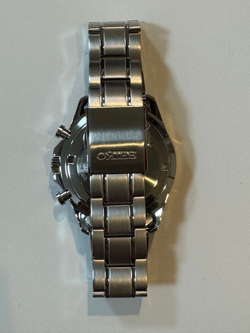 SEIKO メンズ腕時計 セイコー クオーツクロノグラフ SBTR027