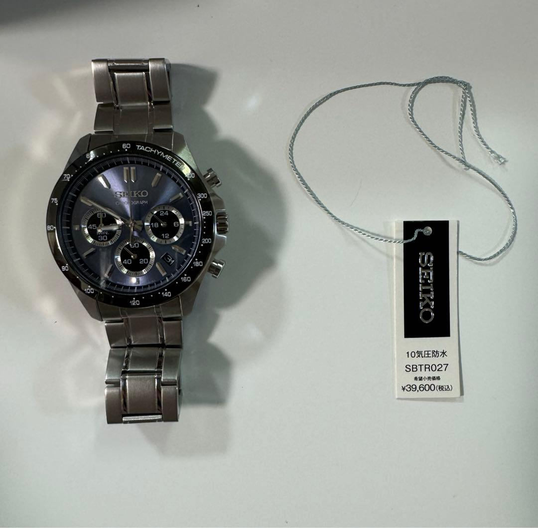 SEIKO メンズ腕時計 セイコー クオーツクロノグラフ SBTR027