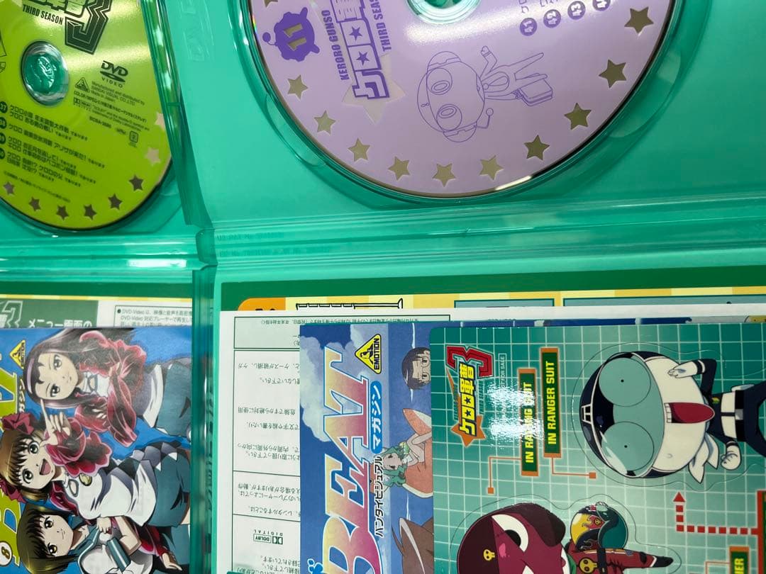 DVD アニメ ケロロ軍曹 3rdシーズン 全巻セット　box付き