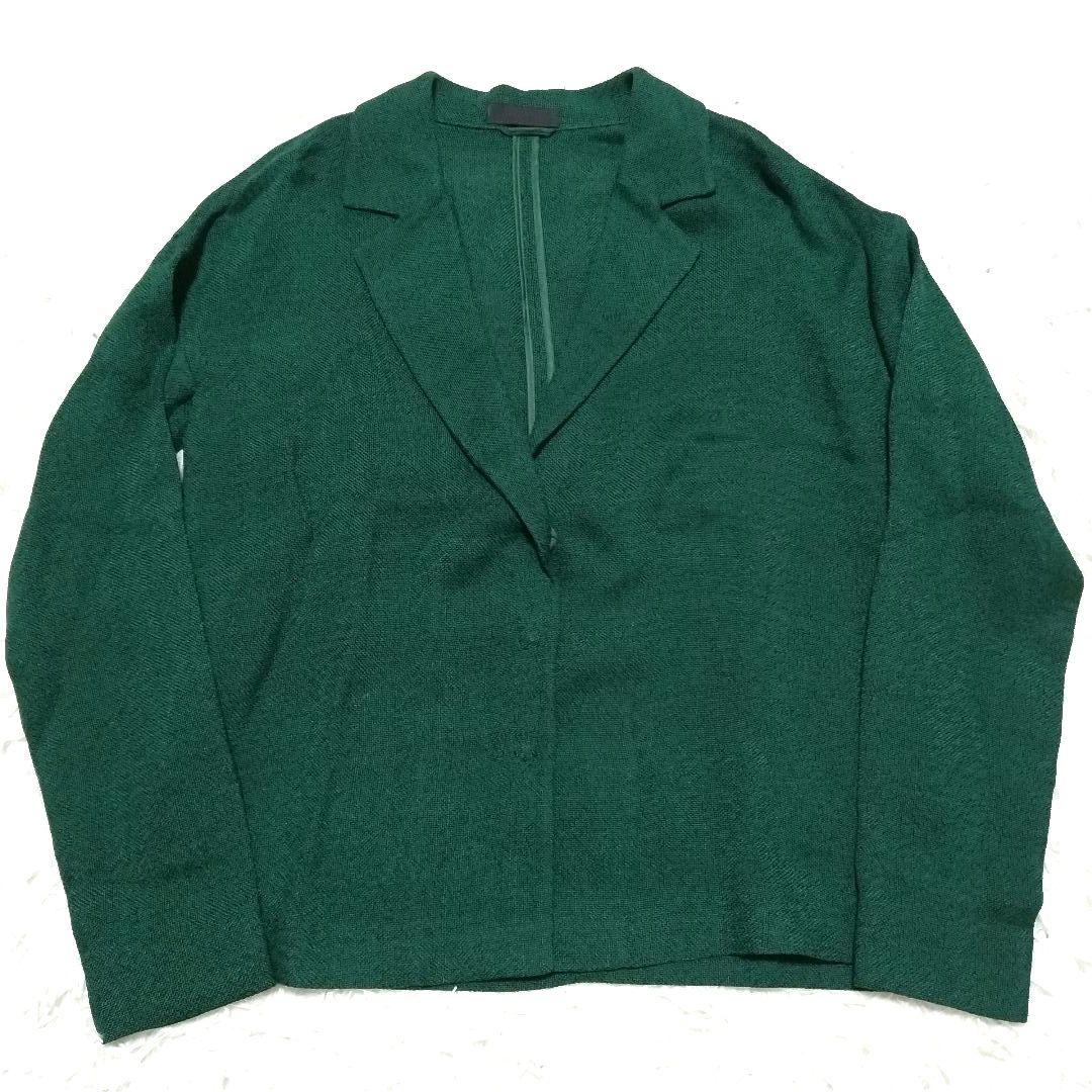 PRADA　プラダ　テーラードジャケット　比翼ボタン　イタリア製