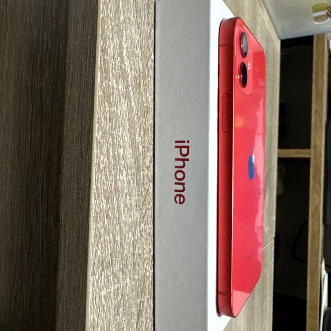 iPhone12 128GB 箱つき レッド
