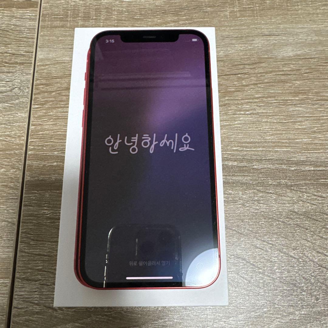 iPhone12 128GB 箱つき レッド