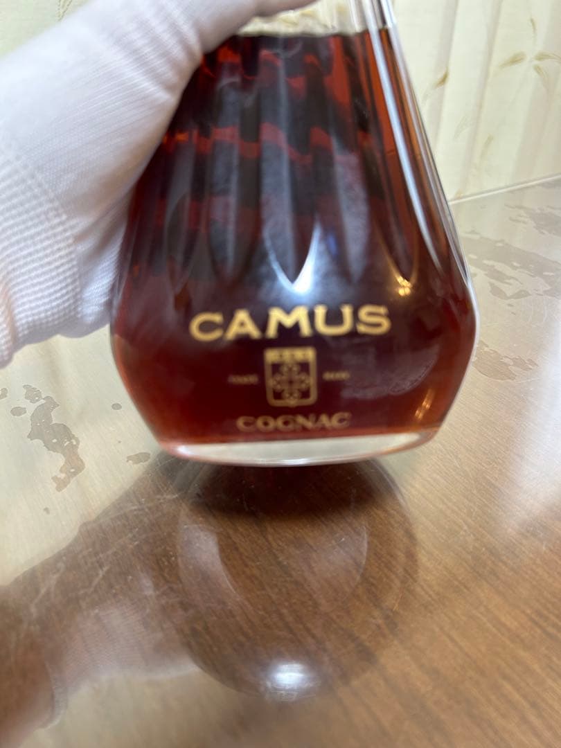 未開封　カミュ　バカラ　カラフェ　コニャック　替栓付き　箱無し
