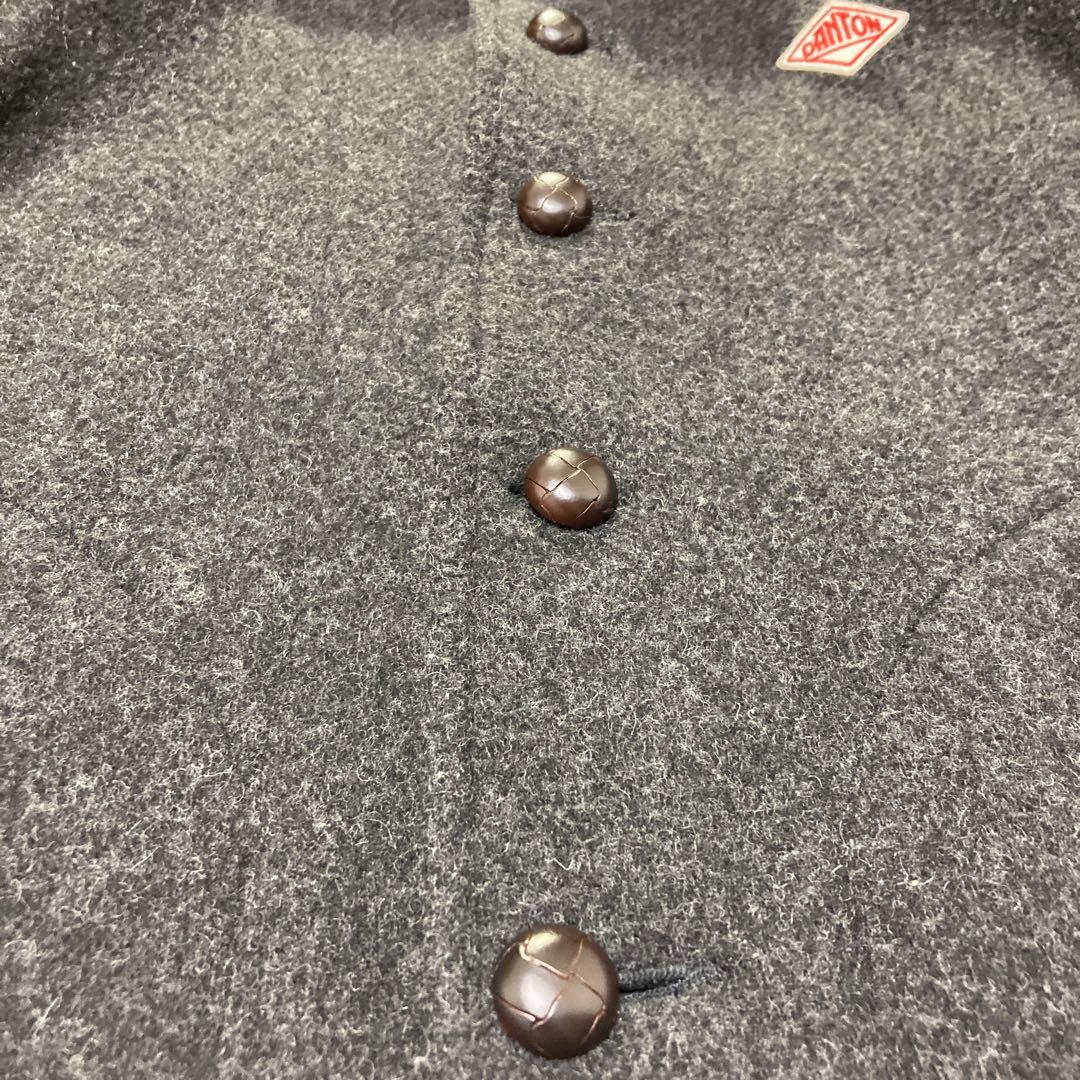 【美品】DANTON ダントン ウールモッサコート ピーコート 40 L相当