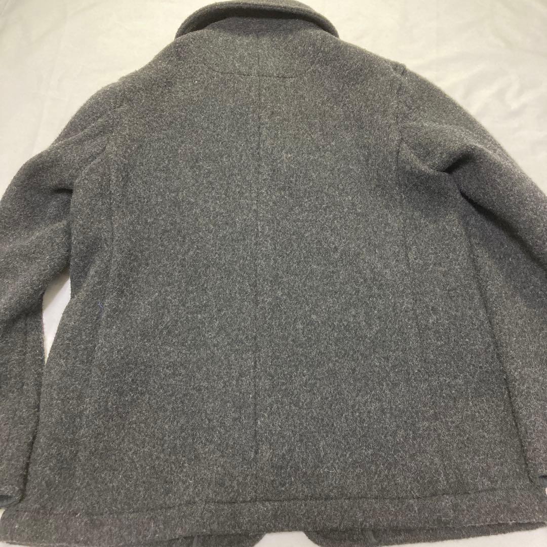 【美品】DANTON ダントン ウールモッサコート ピーコート 40 L相当