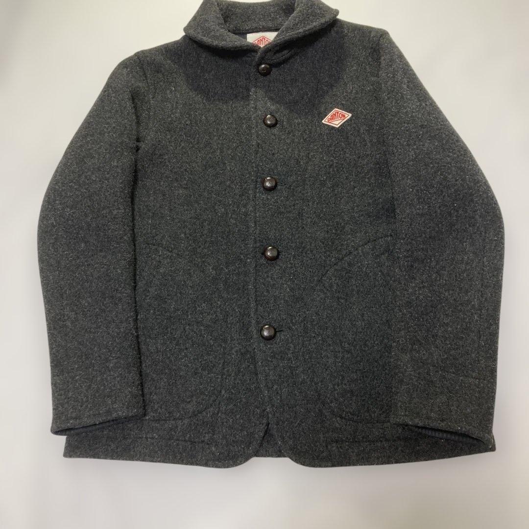 【美品】DANTON ダントン ウールモッサコート ピーコート 40 L相当