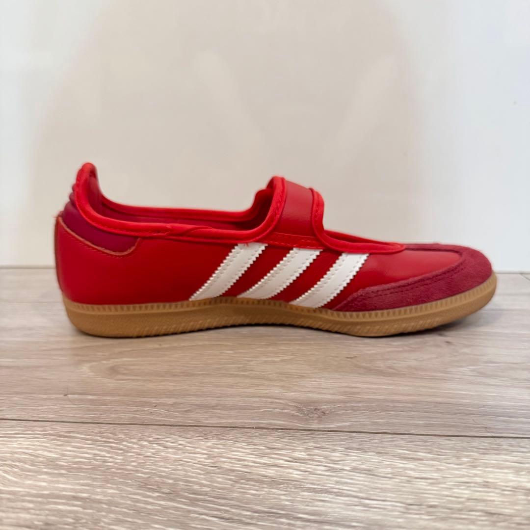 adidas originalsサンバジェーン スニーカー レッド 23.5cm