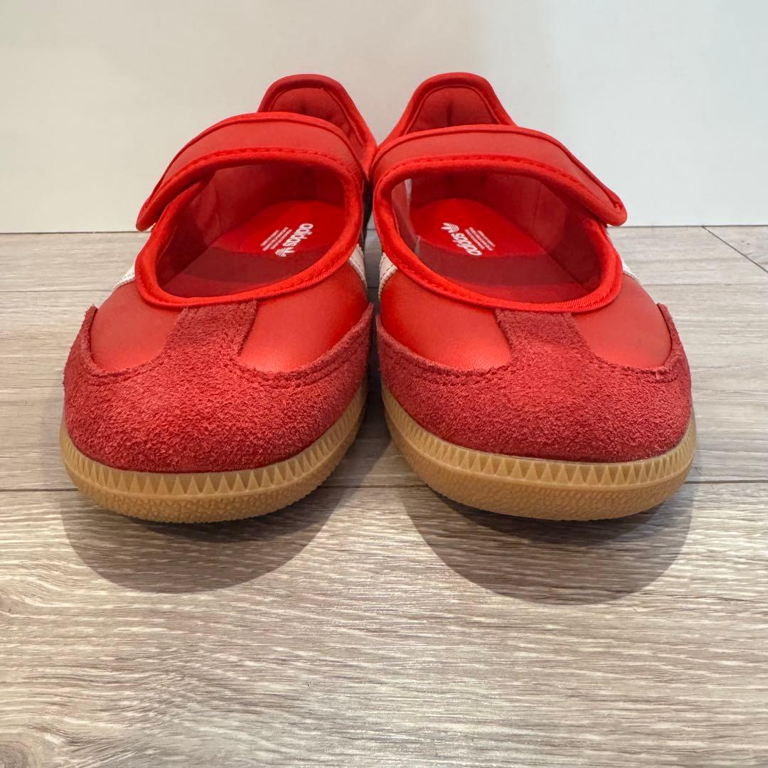 adidas originalsサンバジェーン スニーカー レッド 23.5cm