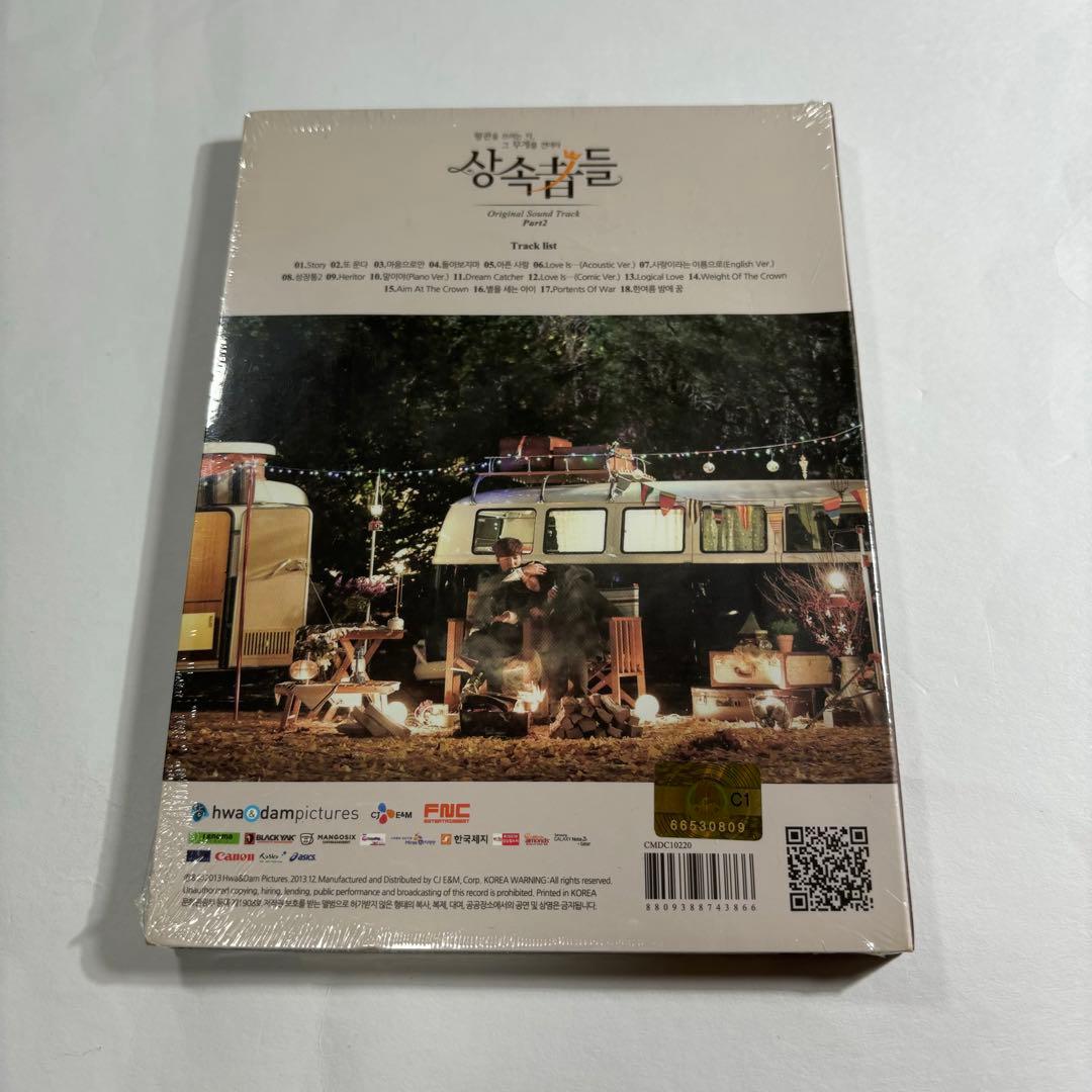 相続者たち サントラ OST CD 新品未開封 イミンホ パクシネ