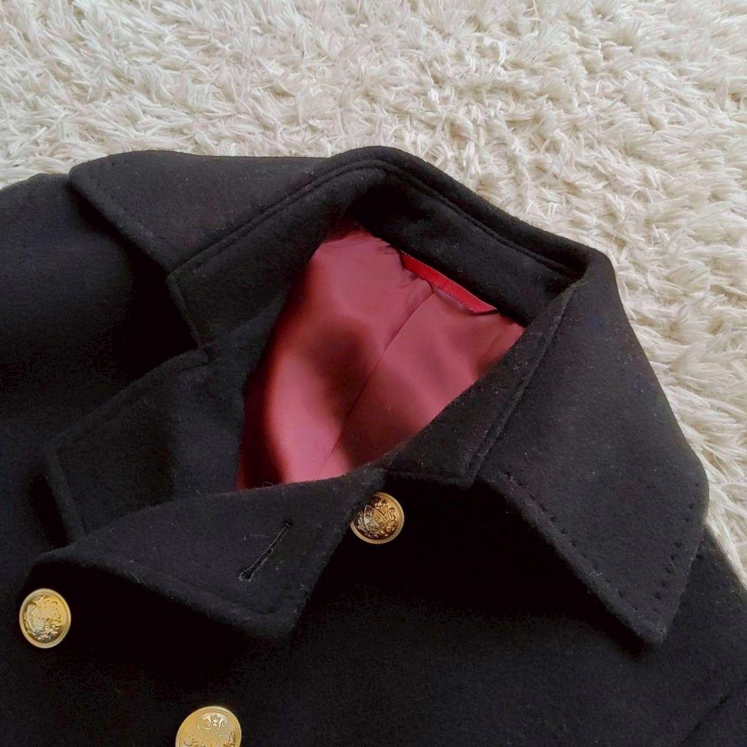 ZAZOUS カシミア混 金ボタン チェスターコート ロングコート