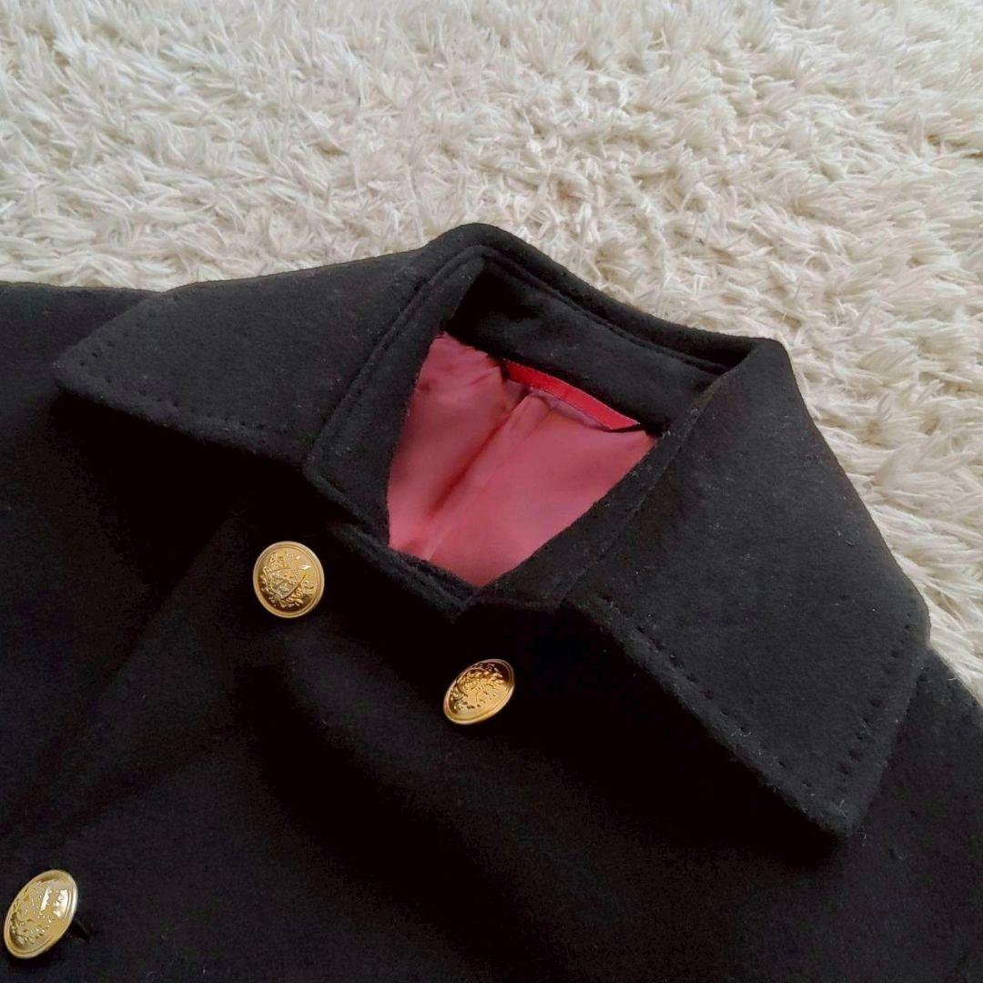 ZAZOUS カシミア混 金ボタン チェスターコート ロングコート