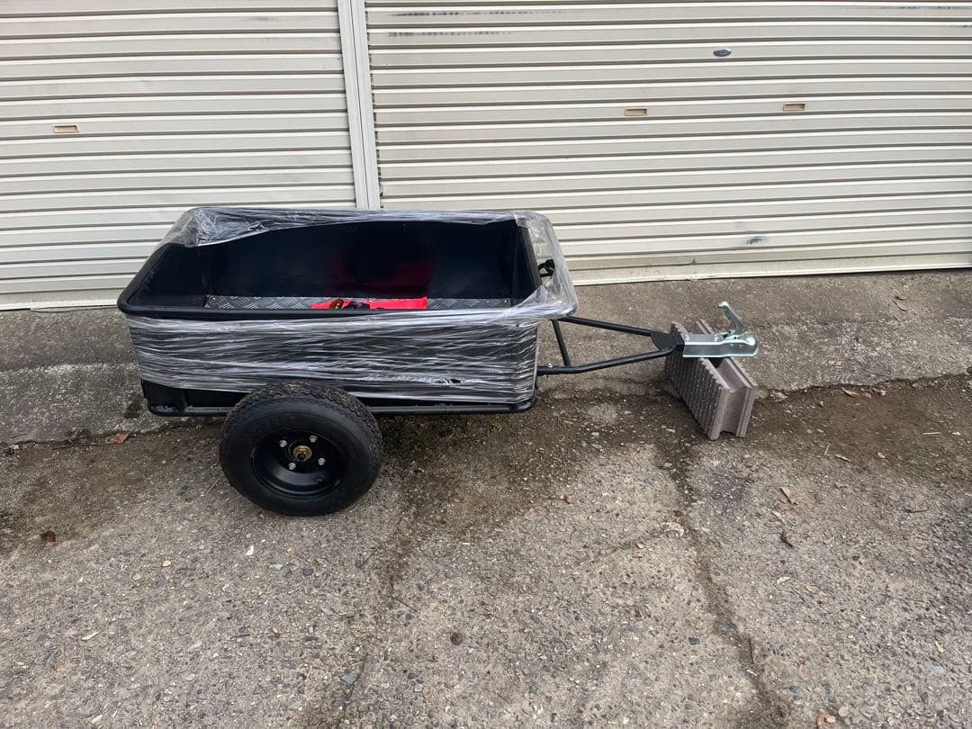 バイクトレーラー スチール製 荷物運搬用