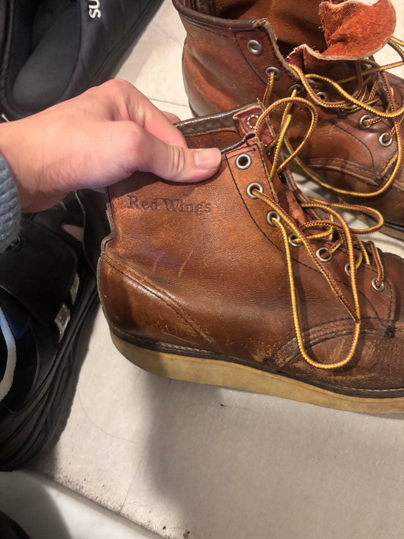 Red Wing クラシックワークブーツ ブラウン