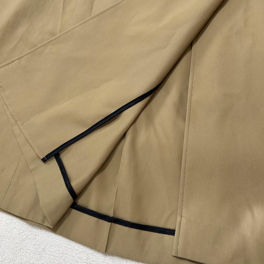 【新品タグ付き】★ADORE★コットンツイルロングコート★ベージュ★M