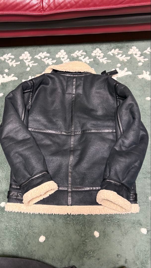 アルファ インダストリーズ ボアフライトジャケット XLブラック