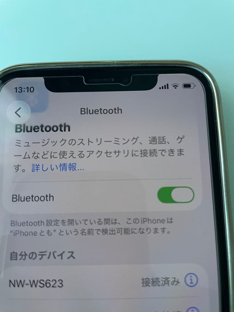 ソニー ヘッドホン一体型ウォークマン Wシリーズ NW-WS623 本体