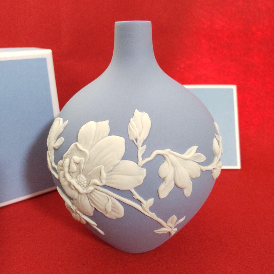 ウェッジウッド ジャスパー マグノリア ベース ★花瓶★