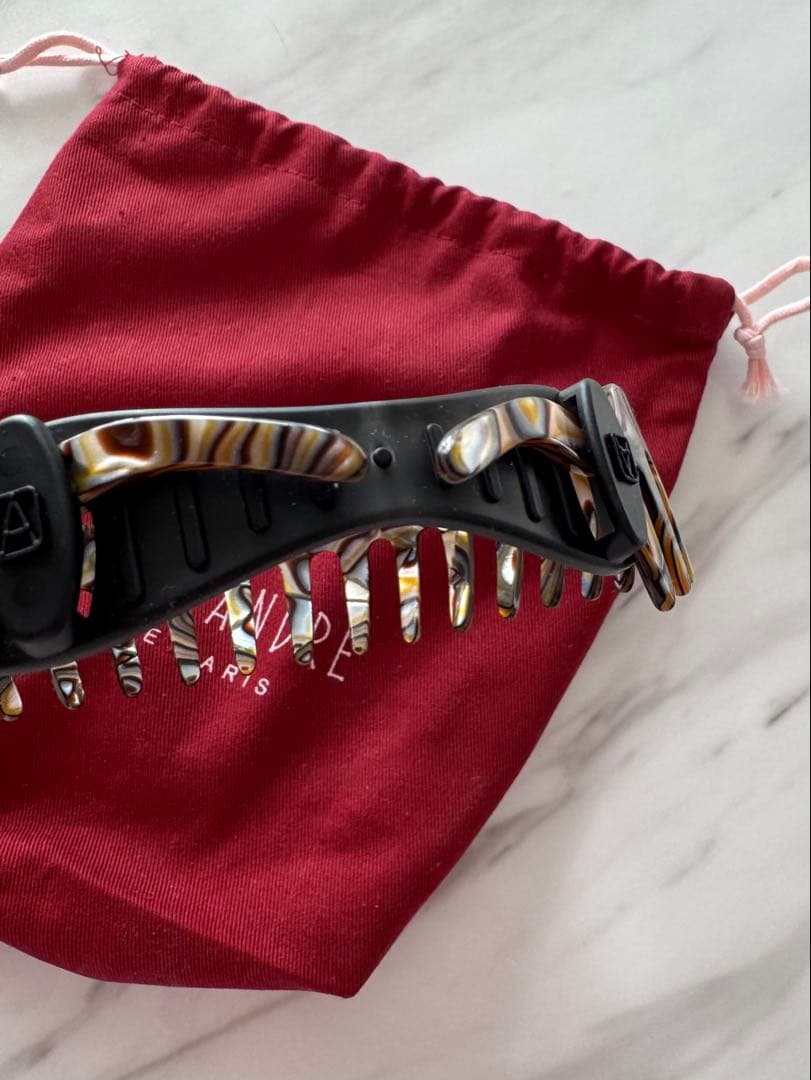 アレクサンドル ドゥ パリ カチューシャ コーム オニキス