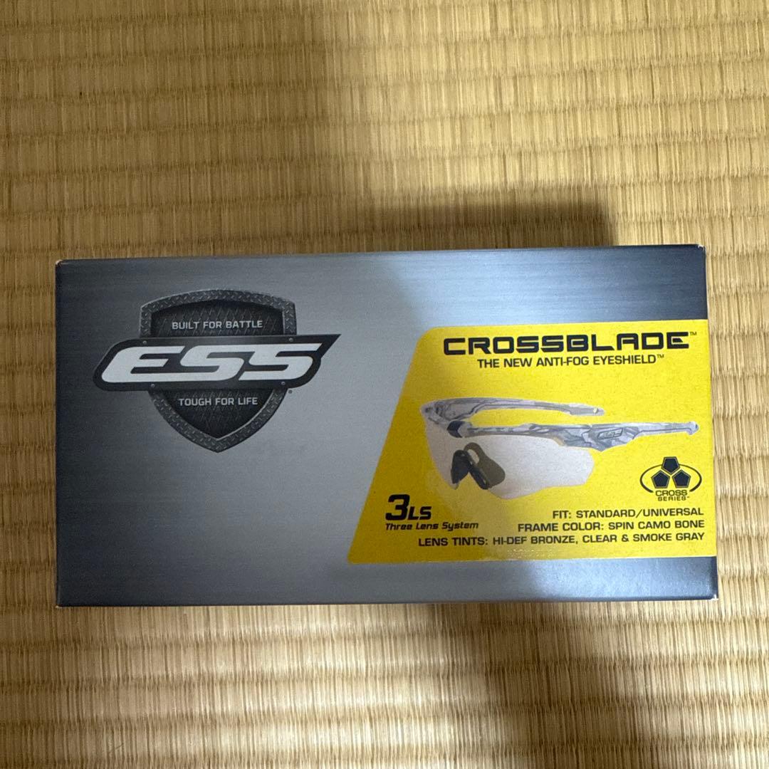 ESS CROSSBLADE ゴーグル SPIN CAMO BONE