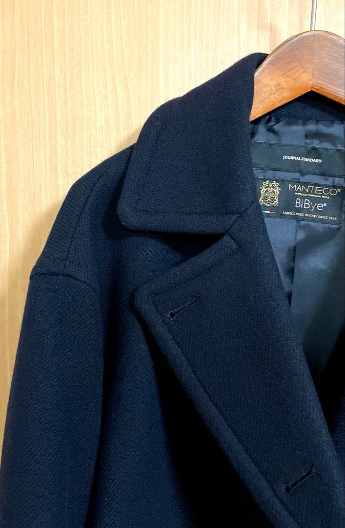 ジャーナルスタンダード 定価38,500円MANTECO ダブルクロスPコート