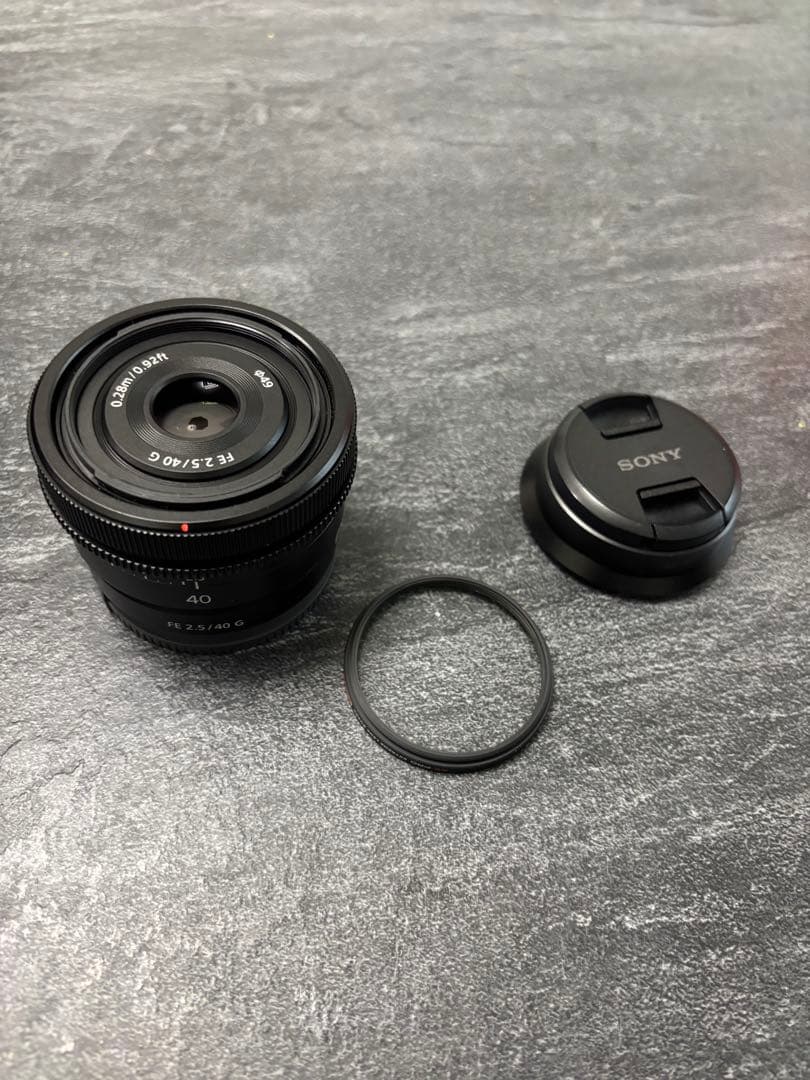 SONY FE 40mm F2.5 G レンズ