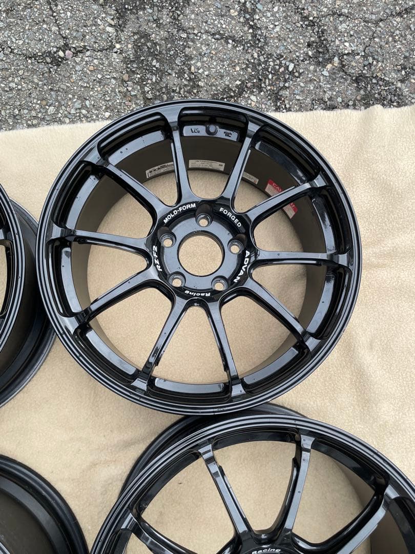 ADVAN RZ-F2 18 9j +53 8j +45 4本 120-5H鍛造