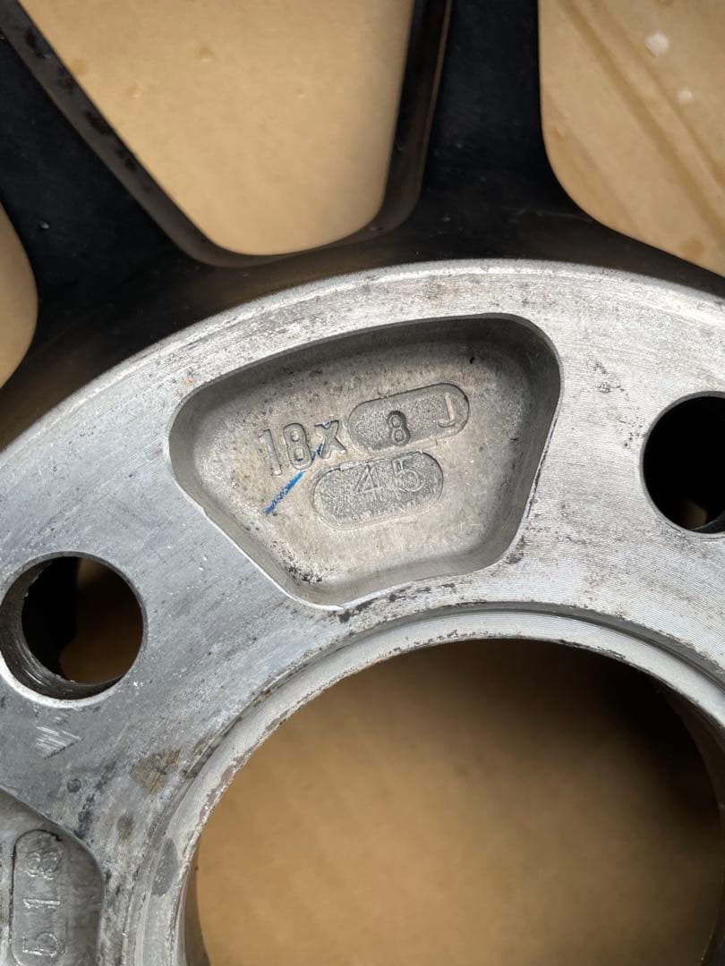 ADVAN RZ-F2 18 9j +53 8j +45 4本 120-5H鍛造