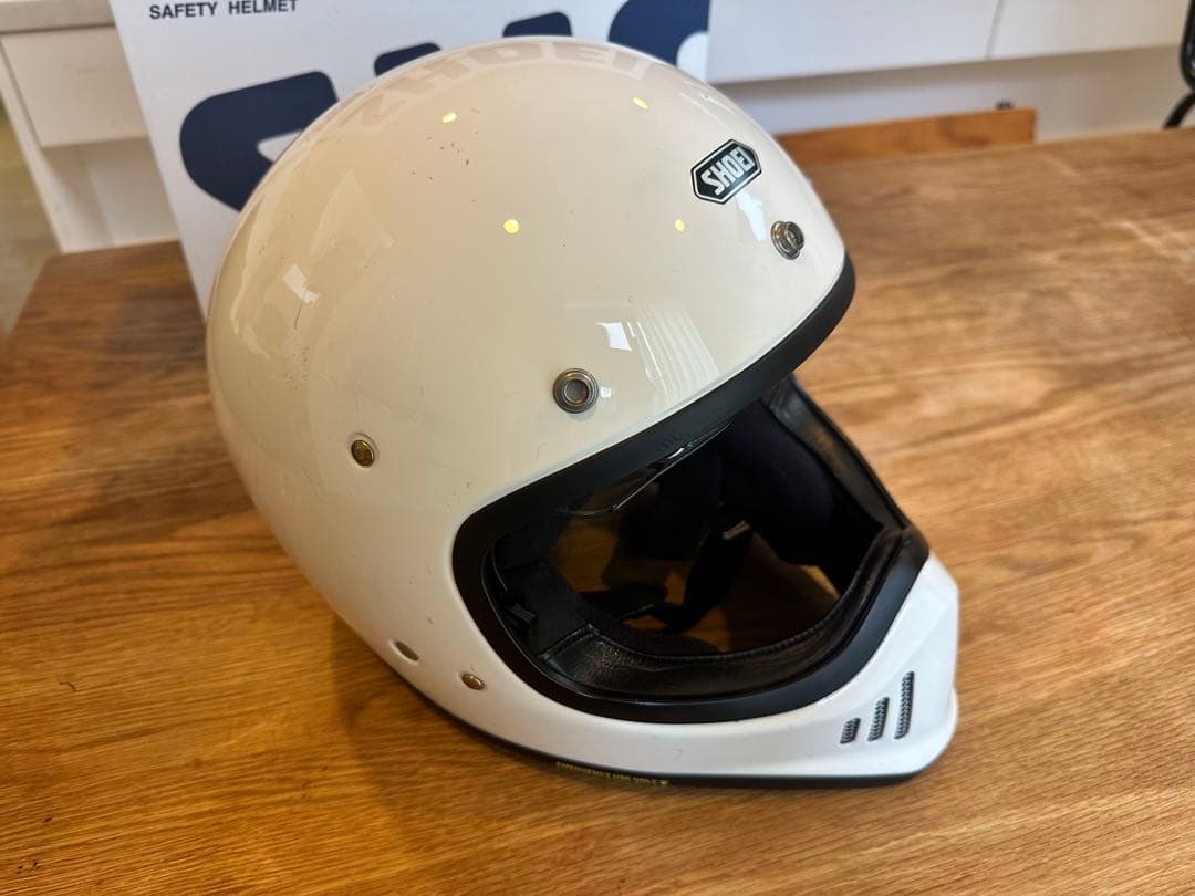 SHOEI EX-ZEROフルフェイス ヘルメット オフホワイト