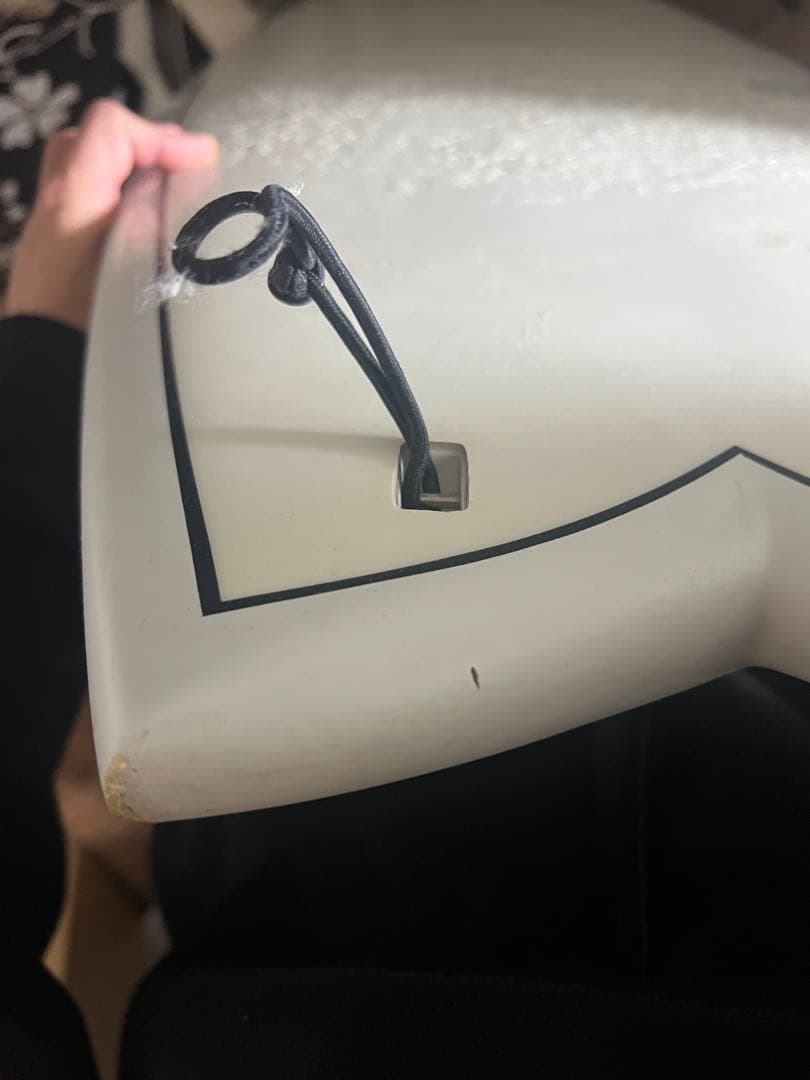 池上豊アルメリック　ファンボード 6'6\" リーシュ、フィン付き