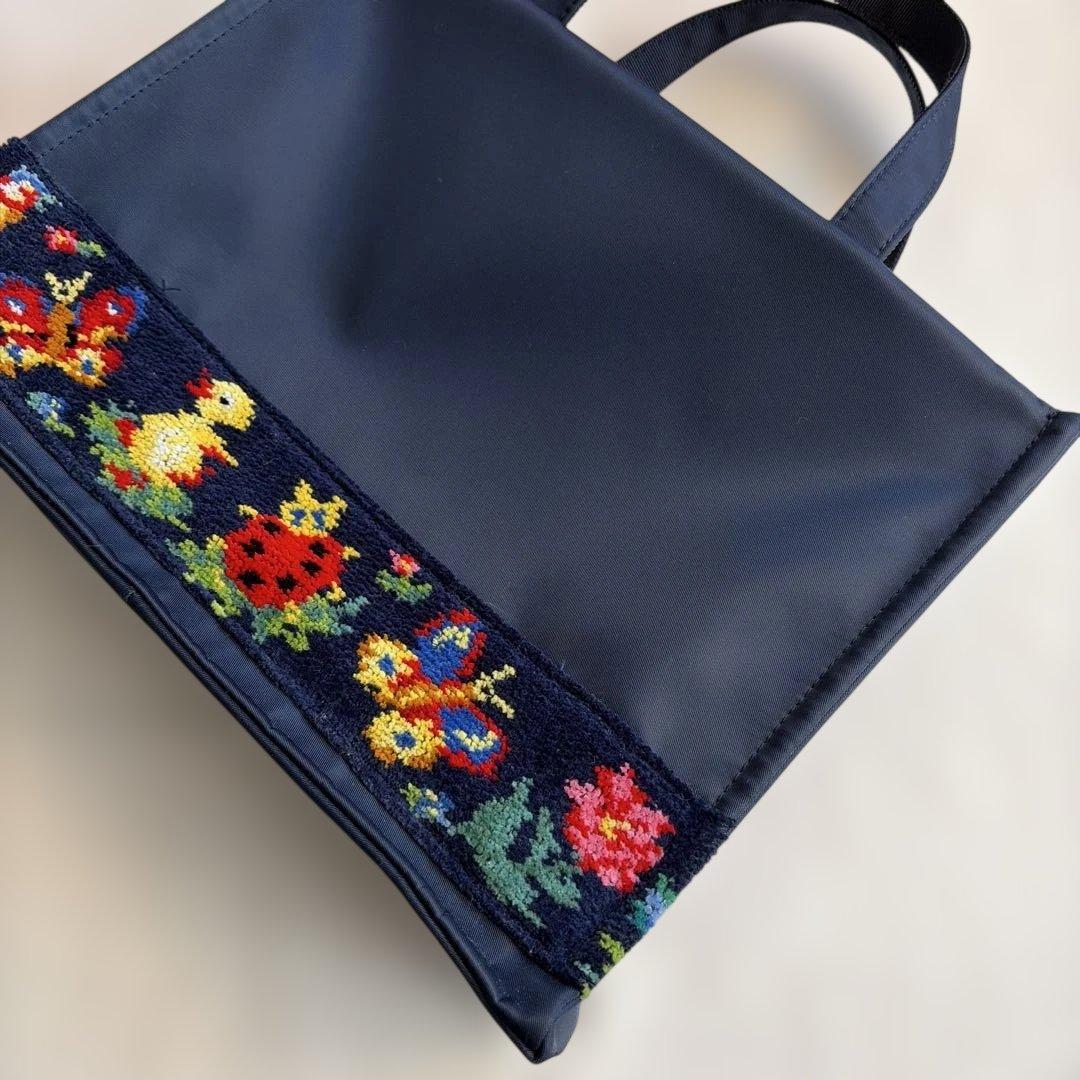 学校フェイラー × VERY ハイジ スクエアミニバッグ トートバッグ