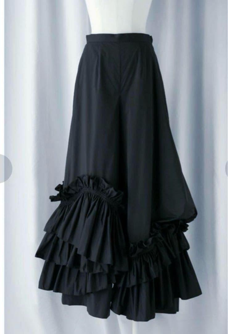 美品 ENFOLD エンフォルド　パンツ　フリル