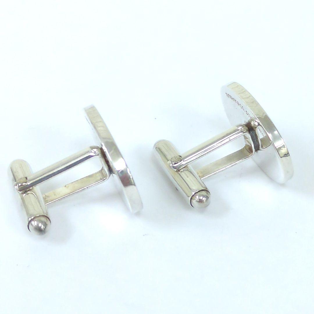 Tiffany & Co ティファニー カフリンクス シルバー オーバル メンズ