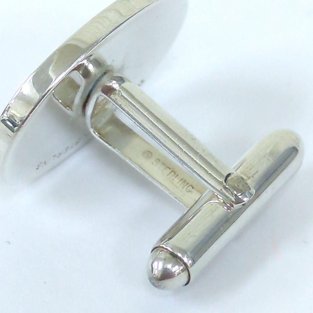 Tiffany & Co ティファニー カフリンクス シルバー オーバル メンズ