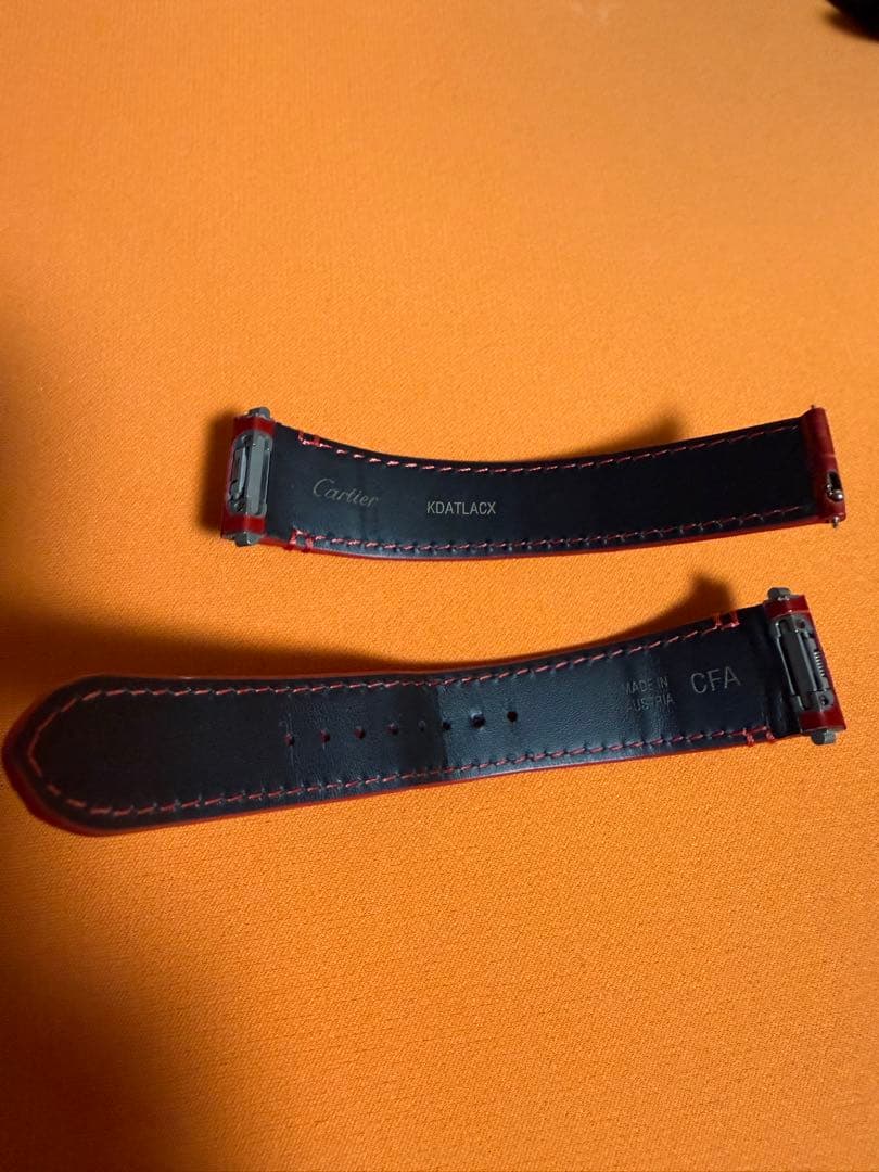 Cartier サントスMM(WSSA0029)純正レザーベルト