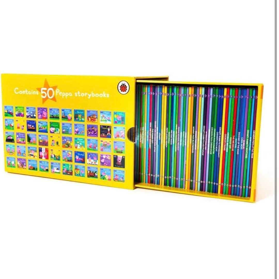 Peppa Pig 100冊まとめ　ミニ絵本50冊コンプリートセット
