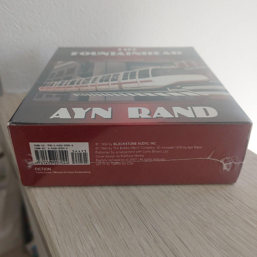 The Fountainhead アイン・ランド 26CD