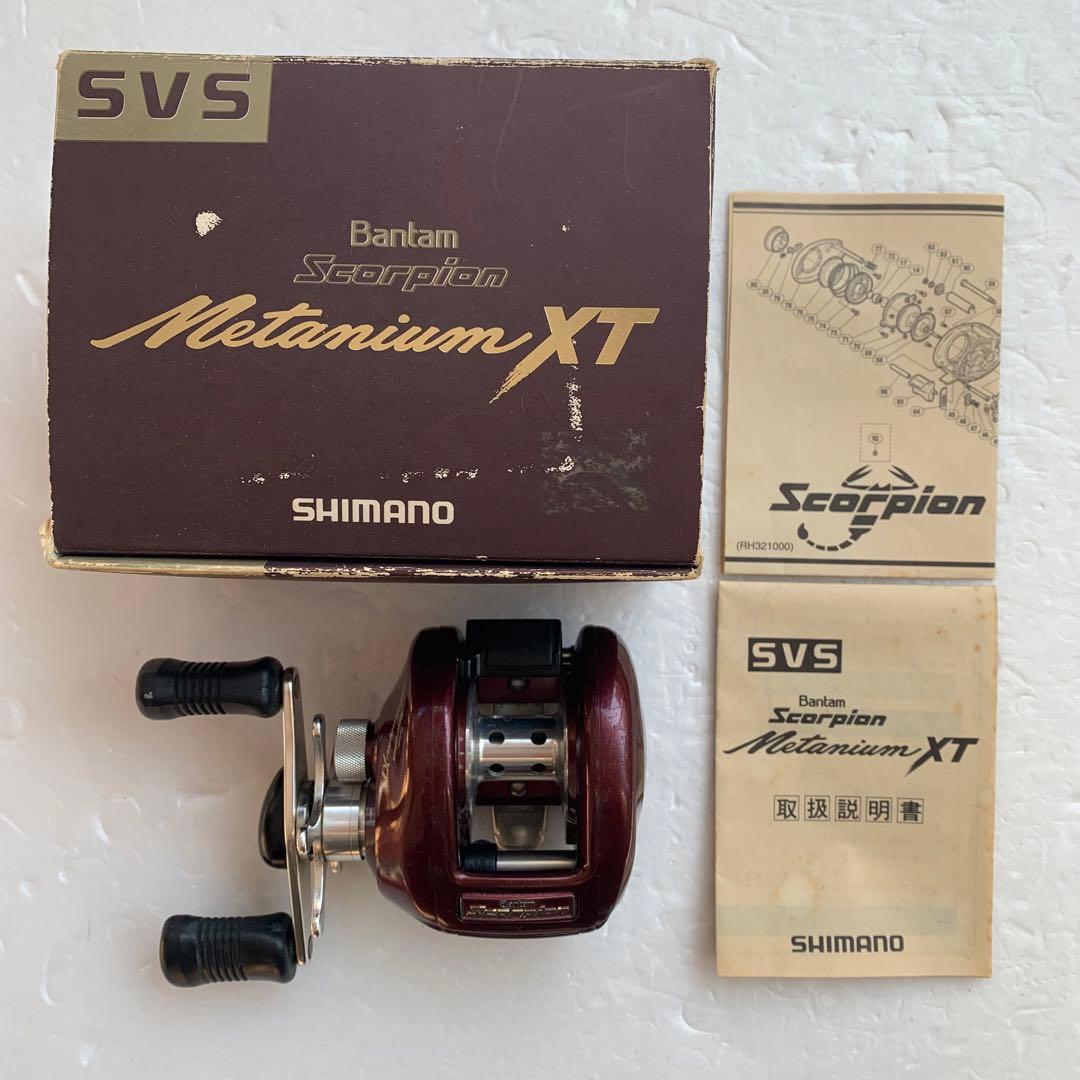 ジャンク シマノ バンタム スコーピオン メタニウムXT 赤メタ