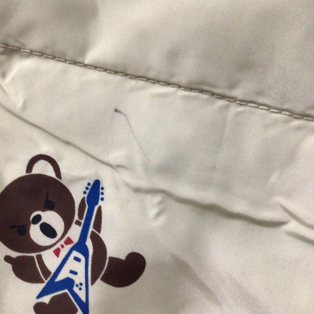 ヒステリックグラマー ダウンベスト ヒスベア　ブルー