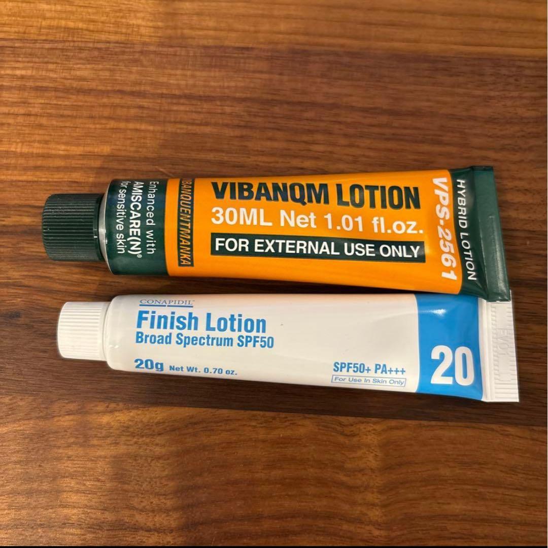 VIBANQM LOTION & Finish Lotion セット