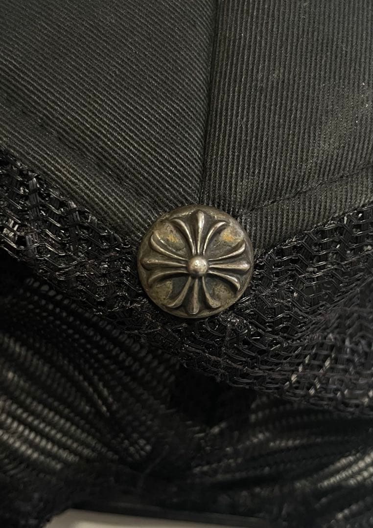 ま*8様 CHROME HEARTS／セメタリークロスパッチ メッシュキャップ
