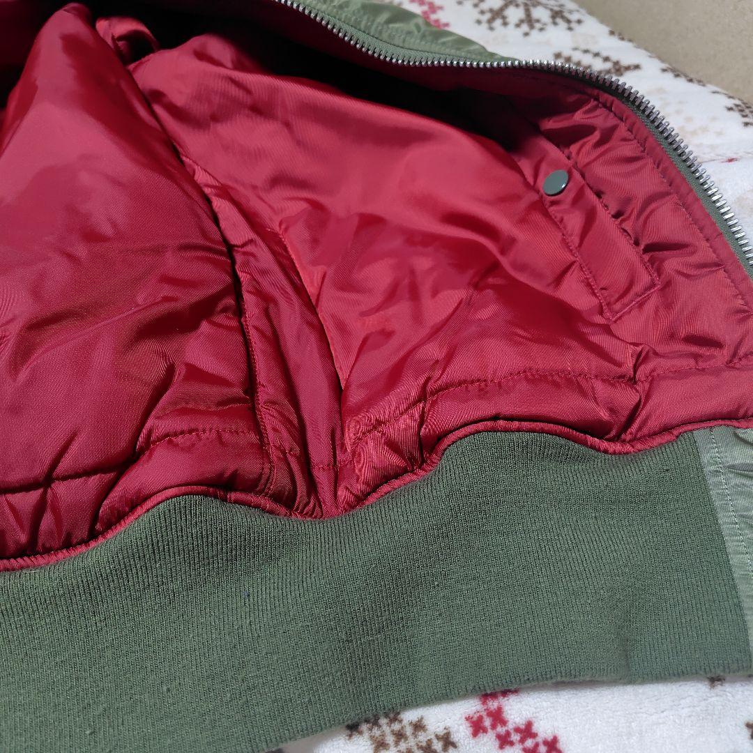 ALPHA MA-1 オリーブグリーン Size　L　お買い得美品‼️